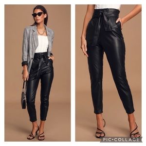 BB Dakota Skin In The Game Faux Leather Pants 4